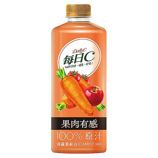 味全每日C PLUS維生素A 100%綜合果蔬汁 800ml