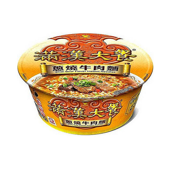 滿漢大餐碗麵-蔥燒牛肉麵 192g