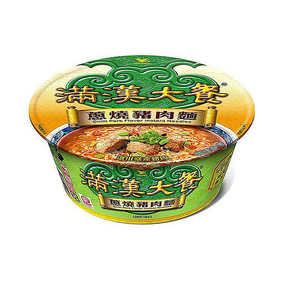 統一滿漢大餐碗麵-蔥燒豬肉 193g