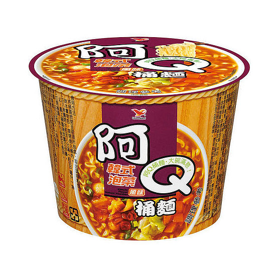 統一阿Q桶麵-韓式泡菜風味 102g