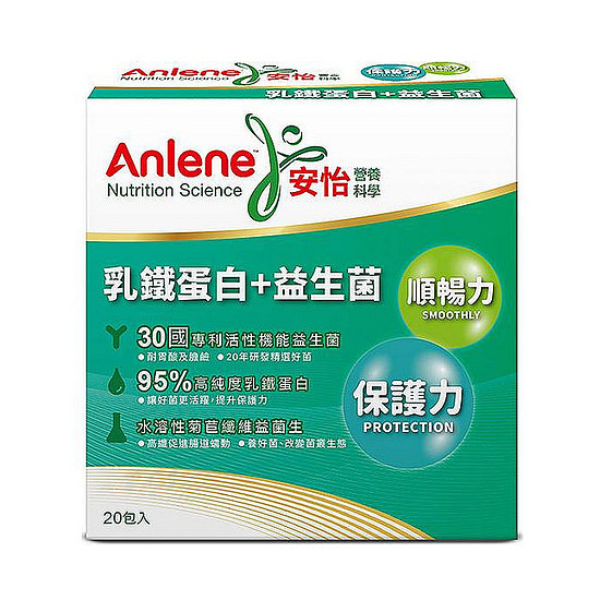 安怡乳鐵蛋白益生菌粉 1.5g*20入