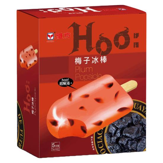 雅方HOO梅子冰棒 70g*5入