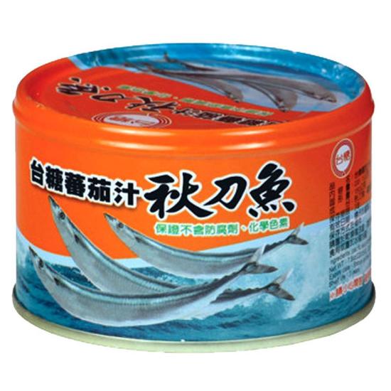 台糖蕃茄汁秋刀魚(易開罐) 內容量220g固形量150g