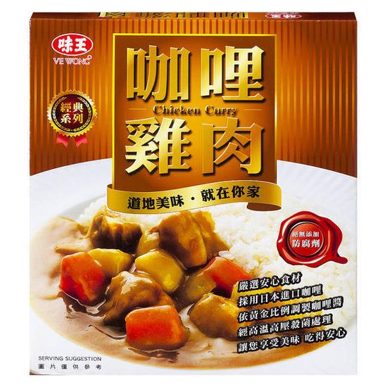 味王咖哩雞肉調理食品 200g