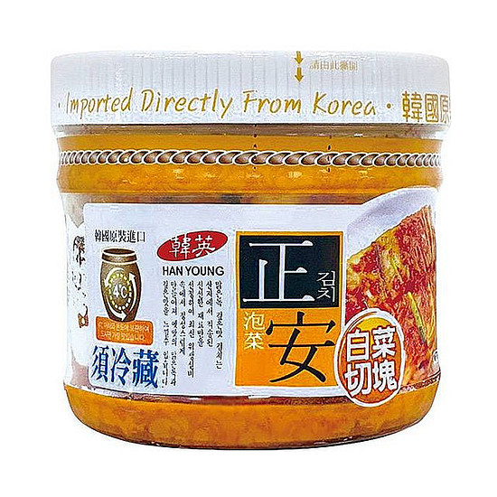 韓英韓國正安泡菜(Kimchi)-白菜切塊 550g