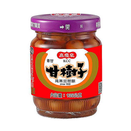 高慶泉甘樹子(玻璃瓶) 內容量135g固形量75g