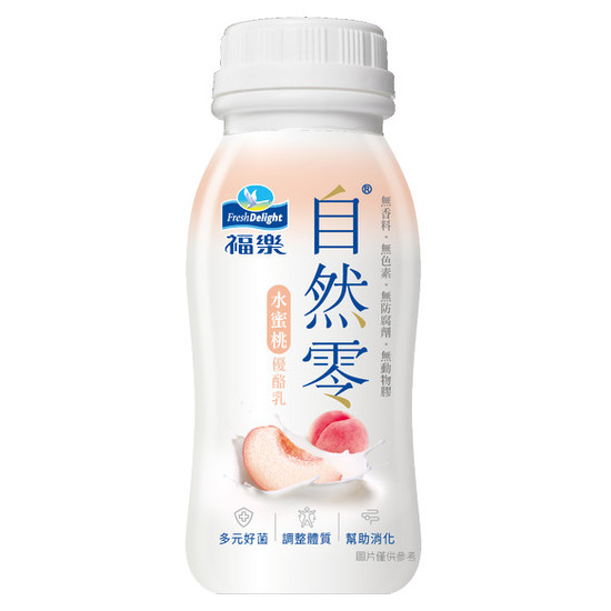 福樂自然零水蜜桃優酪乳 920ml