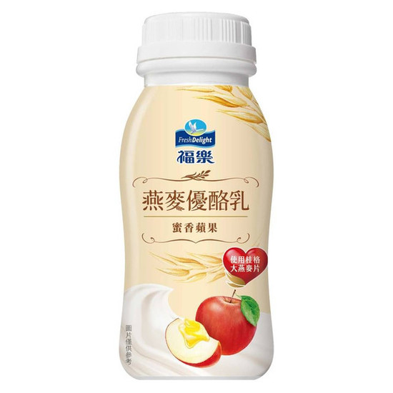 福樂燕麥蜜香蘋果優酪乳 210ml