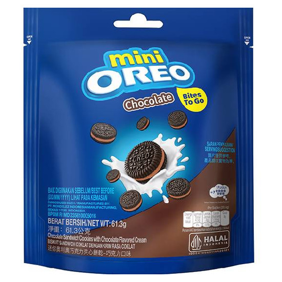 迷你奧利奧巧克力夾心餅乾-巧克力口味 58.4g