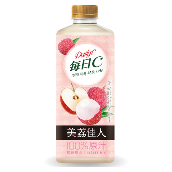 每日C100%荔枝綜合果汁 800ml