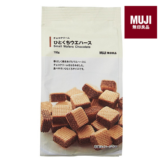 無印良品一口夾心酥-可可奶油風味 110g