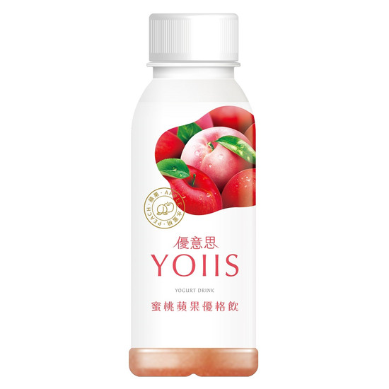 優意思蜜桃蘋果優格飲 240g