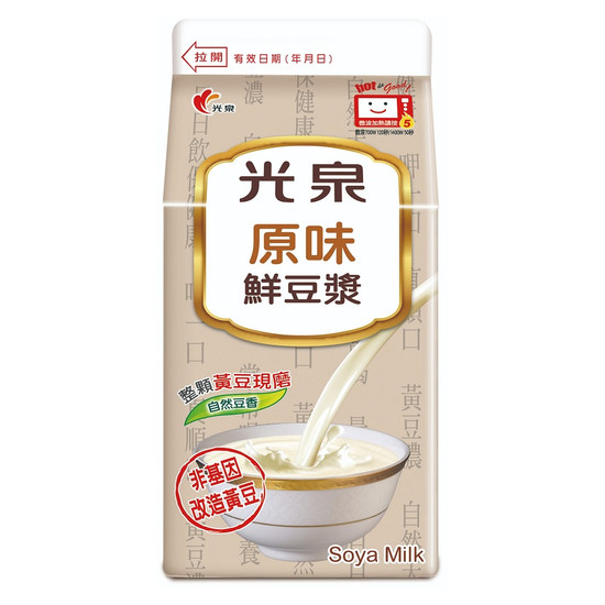 光泉鮮豆漿-原味 400ml