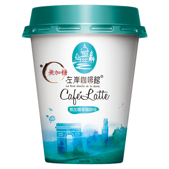 統一左岸咖啡館-無加糖拿鐵咖啡 240ml