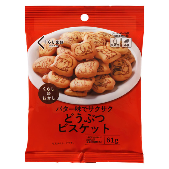 生活良好動物餅乾 61g