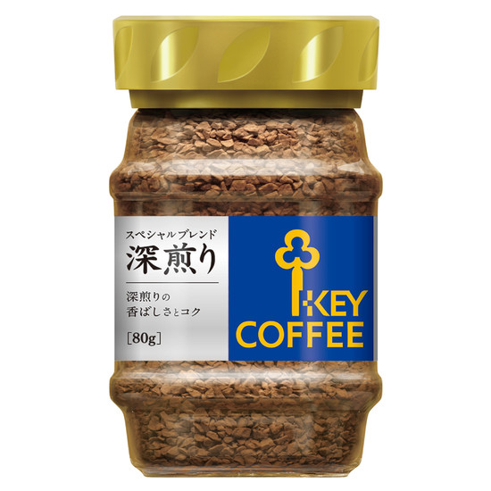KEY COFFEE特級深焙即溶咖啡 80g