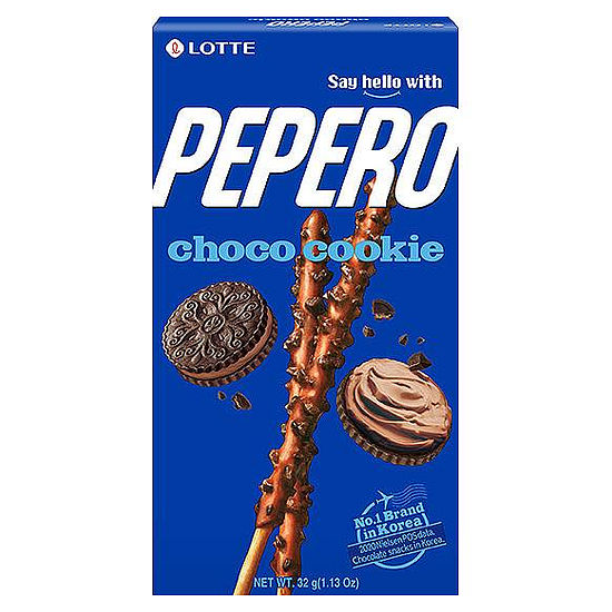 LOTTE PEPERO黑餅乾巧克力口味餅乾棒 32g