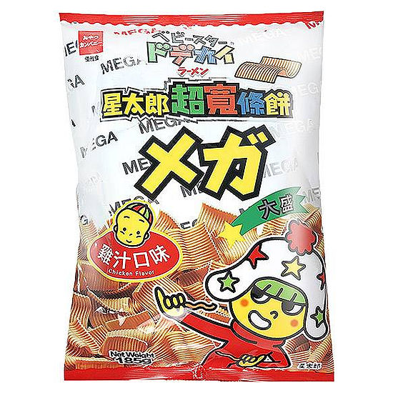 星太郎超寬條餅大盛巨人包-雞汁口味 185g