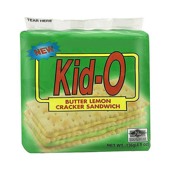 Kid-O日清三明治餅乾(檸檬口味) 136g