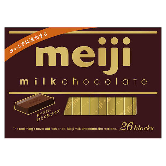 明治牛奶巧克力 120g(26枚)