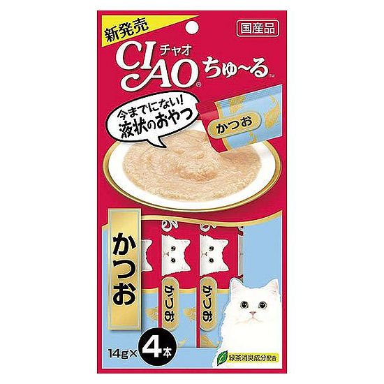 CIAO啾嚕肉泥-鰹魚 14g*4入
