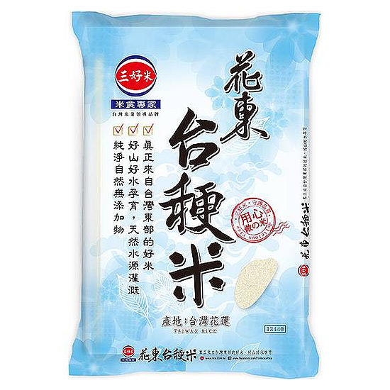 三好米花東台稉米(二等米) 2.5kg