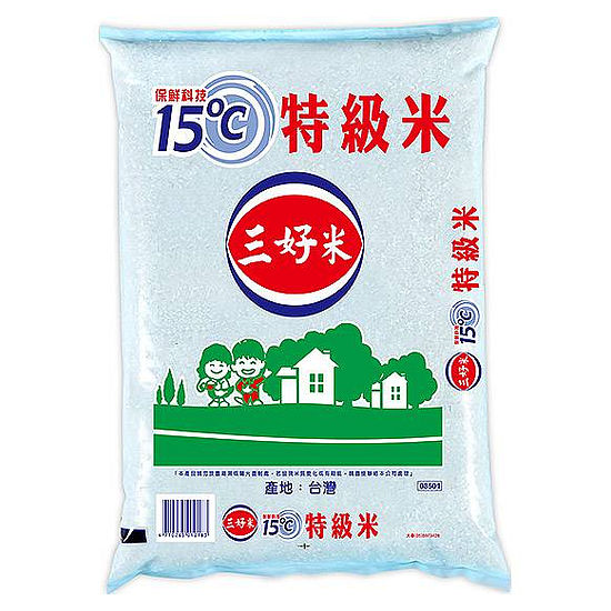 三好米15℃特級米 3.4kg