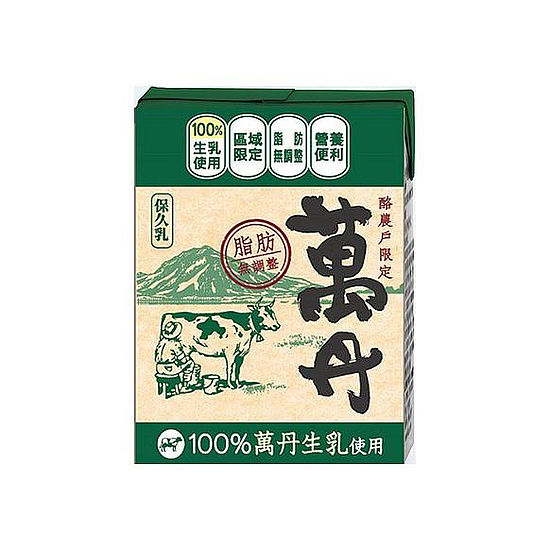 萬丹保久乳(脂肪無調整) 200ml*6入