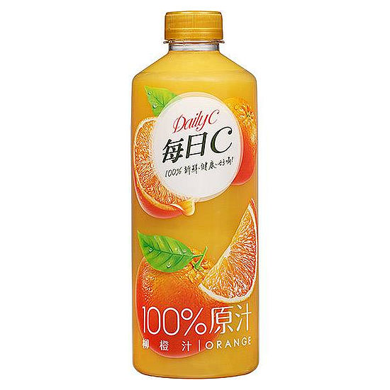 味全每日C100%柳橙汁 1300ml