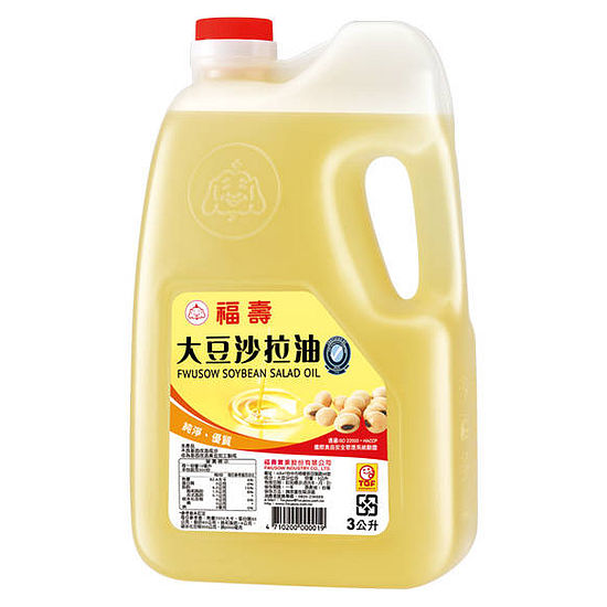 福壽大豆沙拉油 3L