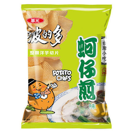 華元波的多洋芋片-蚵仔煎口味 34g