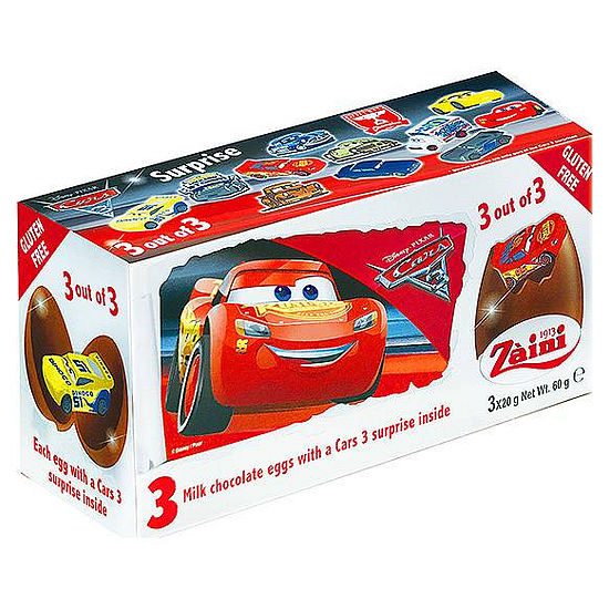 阿尼驚喜蛋巧克力-車車系列 60g
