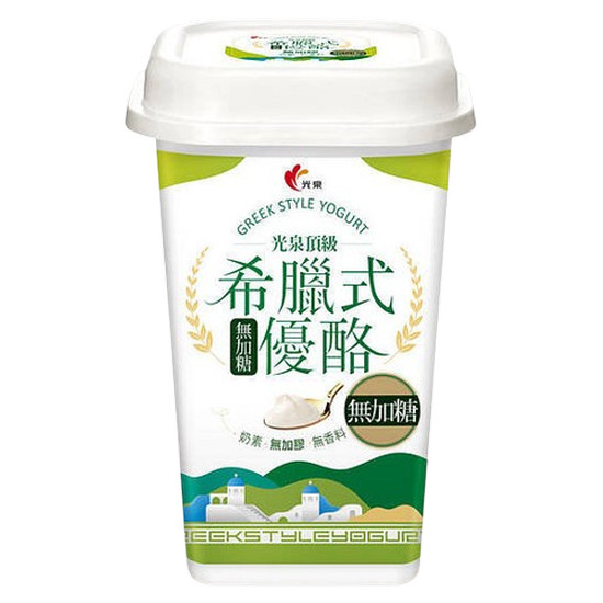 光泉頂級無加糖希臘式優酪 500g