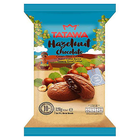 TATAWA榛果巧克力熔岩餅 120g
