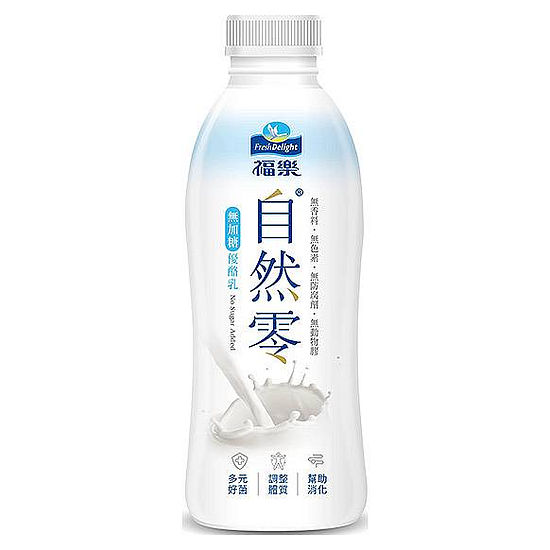 福樂自然零無加糖優酪乳 920ml