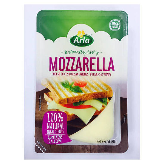 Arla馬自拉切片乾酪 150g