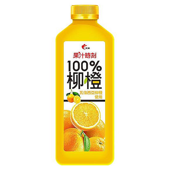 果汁時刻100%柳橙綜合果汁 800ml