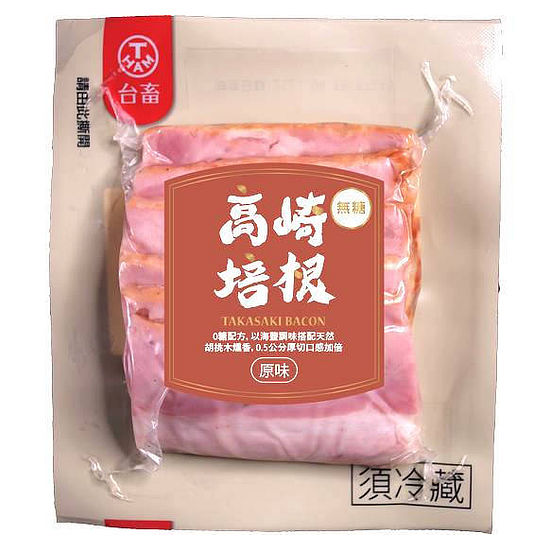 台畜高崎培根(無糖) 100g±4.5%