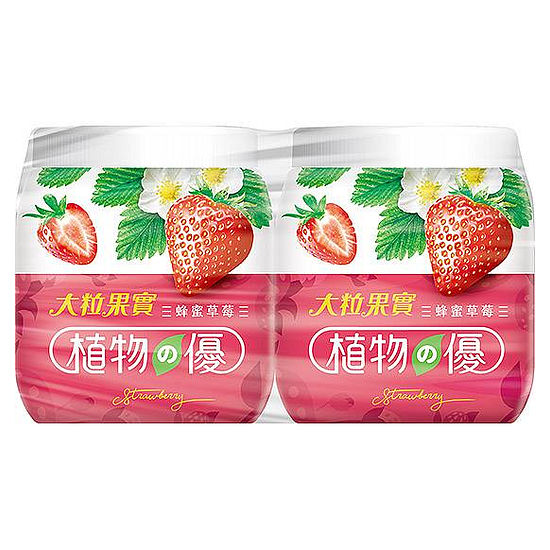  植物的優蜂蜜草莓優格 200g*2入