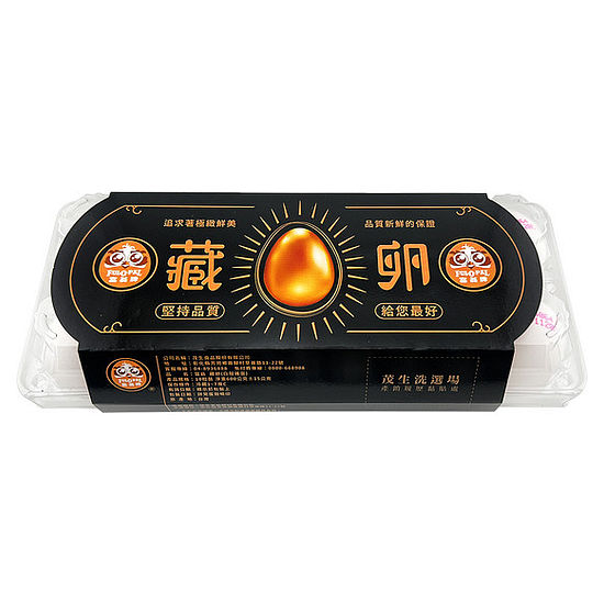 富翁牌藏卵白殼蛋 600g+-15g(10入)