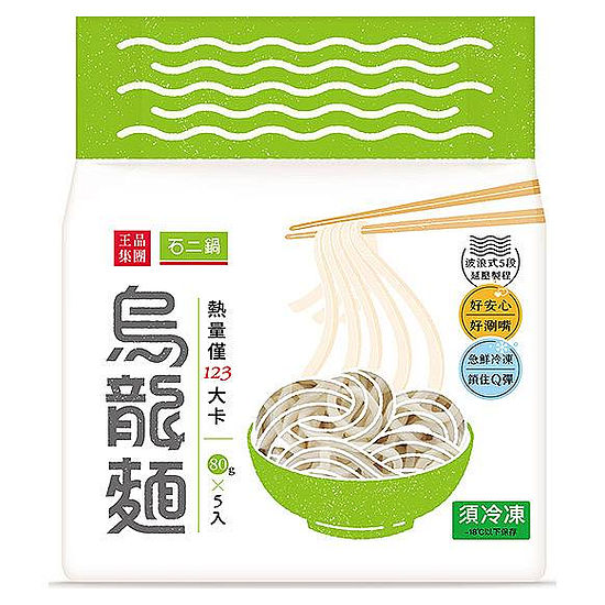 石二鍋123烏龍麵 80g*5入