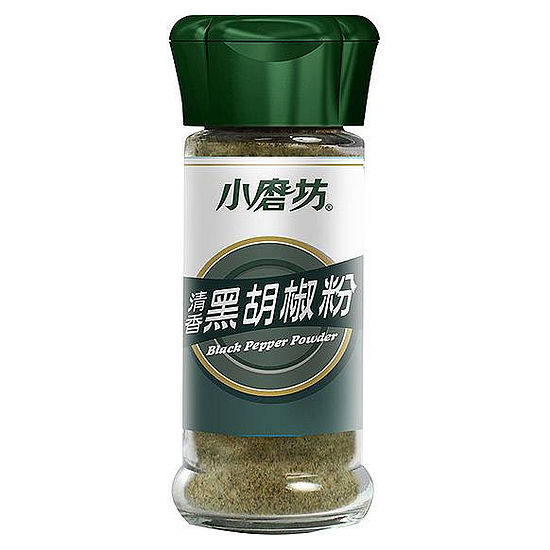 小磨坊罐裝系列清香黑胡椒粉 32g