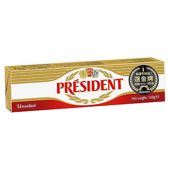 總統牌無鹽拇指奶油條 100g