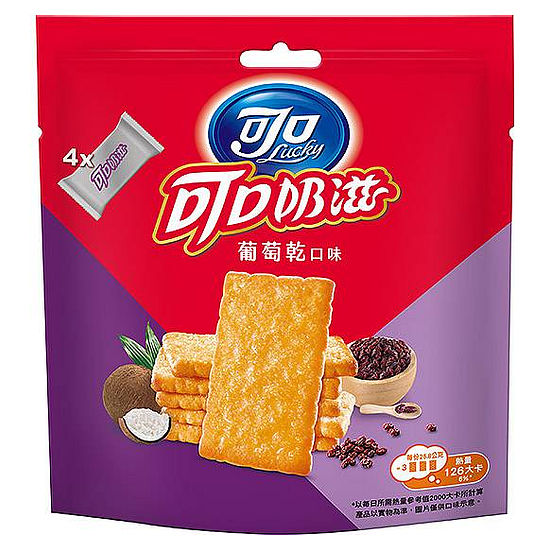 可口奶滋隨手分享包-葡萄乾口味 103.2g