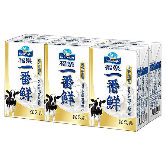 福樂一番鮮保久乳 150ml*6入
