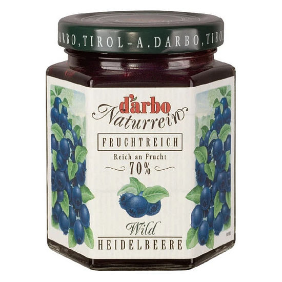 D’arbo70%果肉藍莓果醬 200g