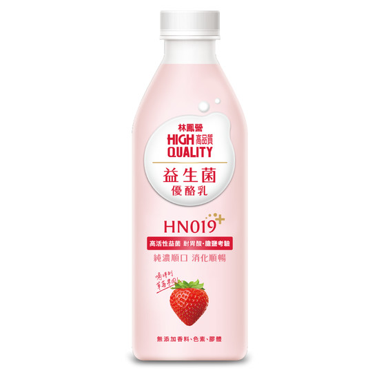 林鳳營益生菌優酪乳-草莓 880ml