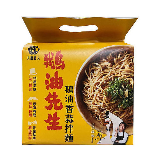 大拙匠人鵝油先生-鵝油香蒜拌麵 111g*3入