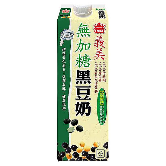 義美無加糖黑豆奶 946ml