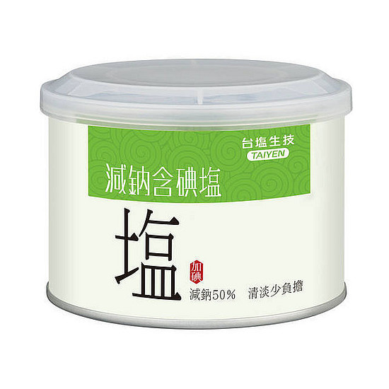 台鹽減鈉含碘鹽　 300g